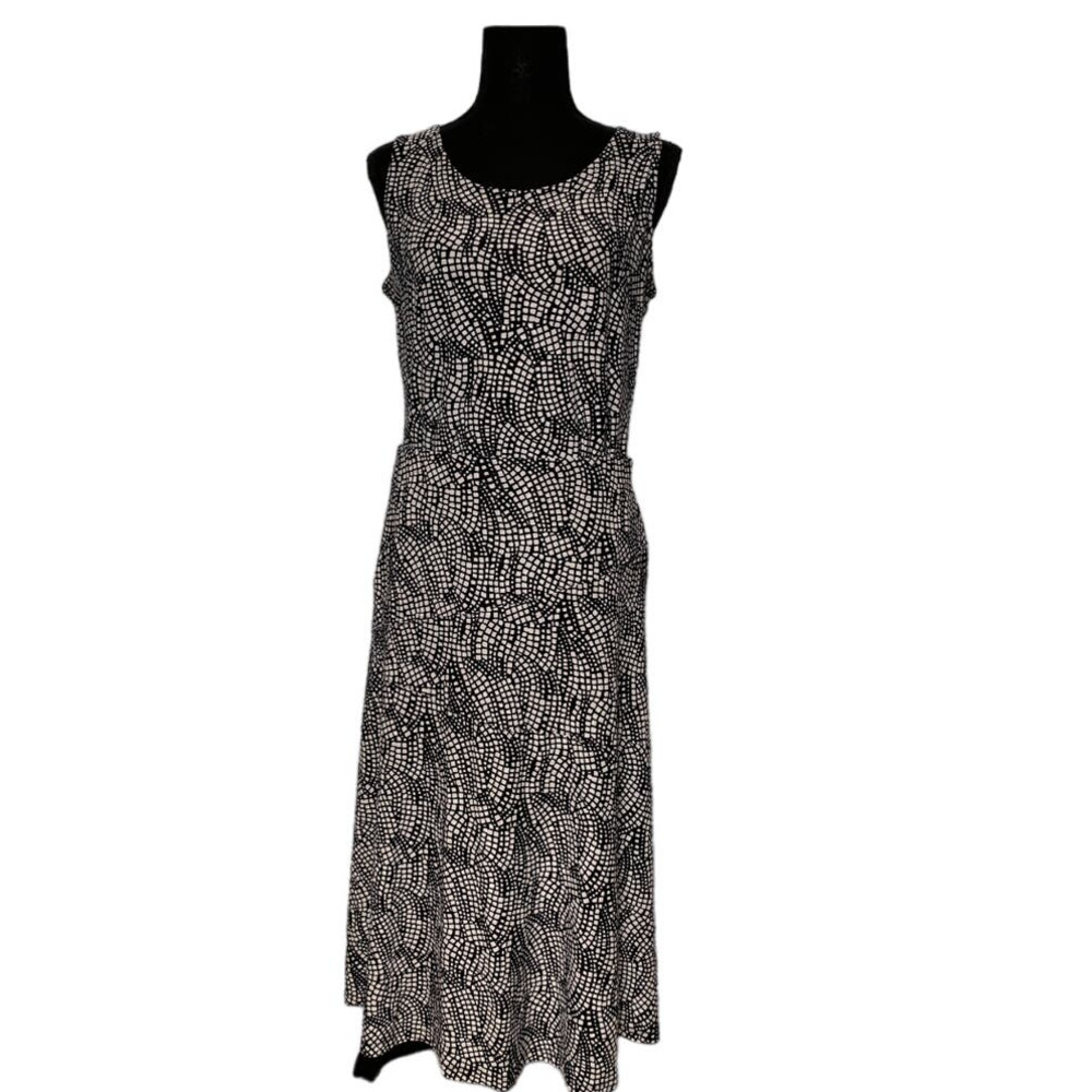 JM Collection Womens Petite Medium Printed Sleeveless 2 Piece Top and Skirt Set